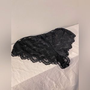 Bozollo | Small Lace Black Boy-Short Panty NWOT